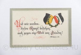 WO1 Duitse Postkarte 1915 - 14,5 x 9 cm - origineel