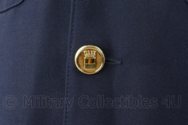 Italiaans politie uniform jas met kraagspiegels - maat XL - nieuwstaat - origineel