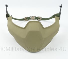 Revision Batlskin Ballistic Mandible Guard kinbeschermer voor aan de helm - maat Medium  - origineel
