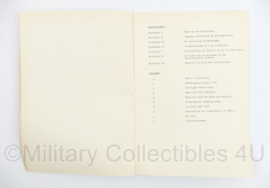 KL Nederlandse leger Handleiding voor VN Waarnemers VGVK 16 - 's Gravenhage 1970 - origineel