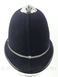 Britse Politie Leicestershire Constabulary bobby helm - maat 56 - origineel