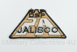 Embleem DSP Jalisco Mexico - 11,5 x 6 cm - origineel