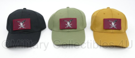 LUMBL Luchtmobiele Brigade baseball cap met velcro embleem - Groen, Coyote of Zwart