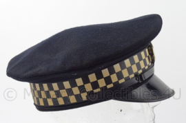 Britse Politie Police platte pet - West Yorkshire Metropolitan - maat 54 - origineel