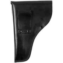 Italiaanse leger Beretta type IV holster zwart leer - licht gebruikt - origineel