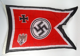 WO2 Duitse Banner Heer Wehrmacht Oberkommando Swallow Tail flag vlag - 150 x 90 cm - replica