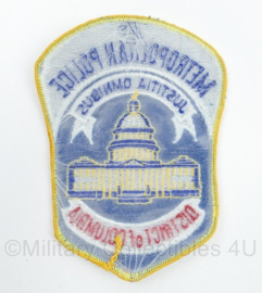 Amerikaanse Politie embleem American Metropolitan Police District of Columbia patch - 12,5 x 9,5 cm - origineel