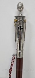WO2 Duitse Field Marshal Interim Baton Rommel in case - 84 x 9 x 5 cm - replica