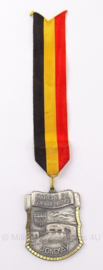 Belgische medaille marche du fort de battice Jonckay - 6 x 5 cm - origineel