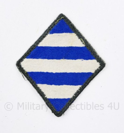 US Army 3rd infantry Division patch onbekend - 7,5 x 6,5 cm - origineel