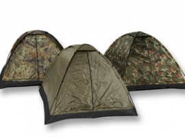 Driepersoons Iglo tent - 4 kleuren - Groen, Flecktarn, woodland