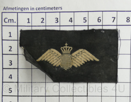 Militaire wing embleem - 7 x 4 cm - origineel