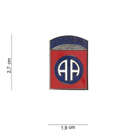 US 82nd airborne Division speld - 2,7 x 1,9 cm.