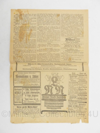 Duitse krant Rehauer Tagblatt Oberfrankischer Bote 29 april 1926 - 47 x 32 cm - origineel