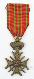 Belgische oorlogskruis 1914-1918 medaille  - Origineel