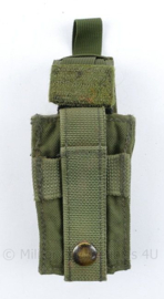 Defensie Korps Mariniers en US Army Eagle Industries  MOLLE tas M9 Single Magazin pouch pistol  - 5,5 x 3,5 x 13,5 cm - nieuw - origineel