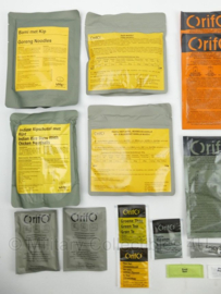 1 zak Nederlandse leger 24uurs rantsoen Maaltijd zak 24 Hour Operationeel Rantsoen W(pouch) + OL  -  +/-4100 kcal - Best Before November 2025