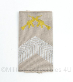 Zeldzame kl Desert Olk epaulet - Korporaal Cavalerie en Militaire administratie - 7,5 x 4,5 cm - origineel