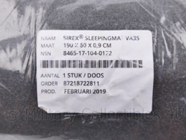 Nederlandse leger Sleeping Mat Sirex VA35 190 x 60 x 0,9 cm. isomat slaapmat - model 2019! - origineel