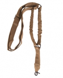 Tactical carry strap voor wapens Single Point Weapon Sling - Coyote
