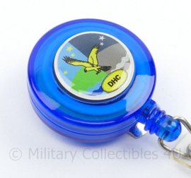klu Luchtmacht DHC Defensie Helicopter Commando ID trekkoord  - 9 x 3,5 cm -origineel