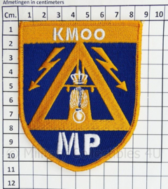 KMAR MP KMOO Militaire Politie embleem Krijgsmacht Operationele Ondersteuning - met klittenband - 10,5 x 8,5 cm