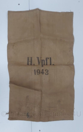 WO2 Duitse voorraadzak Postzak H. Vpfl. 1943 - 122 x 72 cm - origineel