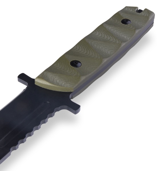 Czech army Combat Knife met camo schede - originele schede en replica mes