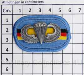 Us Army Oval Wing met parawing - 6 x 4 cm - origineel