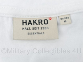 HAKRO 292 Comfort Fit T-SHIRT ronde hals wit korte mouw - maat Medium - nieuw - origineel