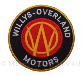 US Willys-Overland Motors embleem Willys MB - met klittenband - 9 x 9 cm
