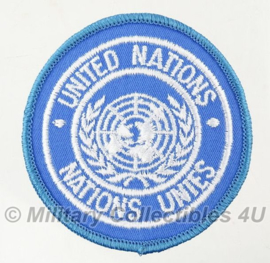 KL Nederlandse leger VN UN United Nations Nations Unies embleem - diameter 7 cm - origineel