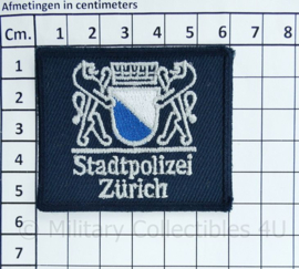 Zwitserse Stadtpolizei Zurich embleem  - 6 x 5 cm - origineel