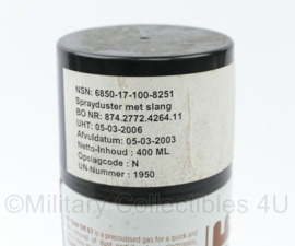 DUST OFF 67 Drukgasspray Niet brandbaar 400ml - met NSN-nummer