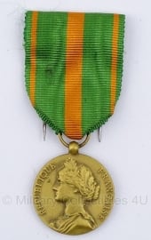 Belgische "Republique Francaise" gouden  medaille - Origineel