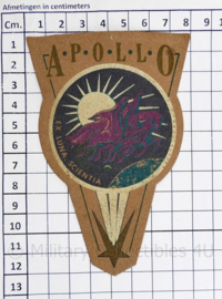 Apollo Ex Luna Scientia onbekend embleem - 12 x 8 cm - origineel
