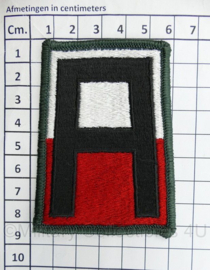 US 5th army patch First Army  - 8 x 6 cm - origineel