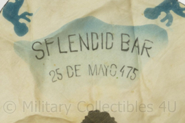 Vintage Ondeugend servetje van de Splendid Bar 25 de Mayo 475 in Argentinië - origineel