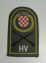 Kroatische leger HV patch  Hrvatska vojska - origineel