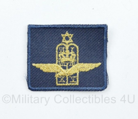 KLU Luchtmacht legerrabijn borst embleem op blauw  - 4 x 3,5 cm - origineel