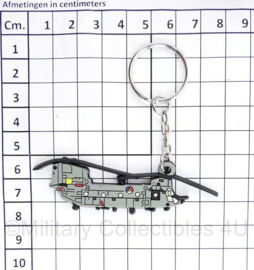 Klu Luchtmacht sleutelhanger Chinook - nieuw in verpakking - origineel