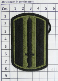 US 193rd infantry Brigade patch subdued - 8 x 5 cm - origineel