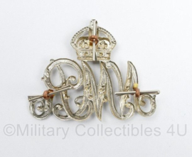 WO2 Britse NMR Natal Mounted Rifles cap badge - King's crown - 6 x 5 cm - origineel