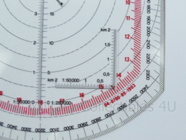 Nederlands leger gradenboog  groot - 17x22 cm - origineel