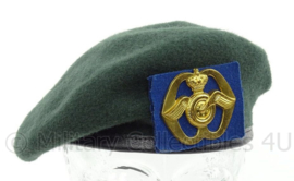 KL Landmacht DT2000 baret met insigne Aan- en Afvoer Troepen - maker KPU - maat 58 - origineel