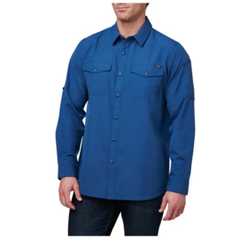5.11 Marksman Long Sleeve Shirt UPF 50+Ensign Blue - size Large - nieuw in de verpakking.