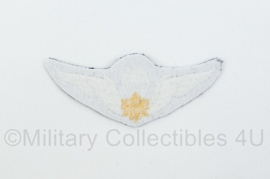 WO2 Canadian RCAF Royal Canadian AirForce Airborne Paratrooper shoulder wing embleem - 10 x 4 cm