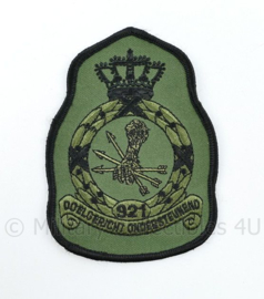 KLU Luchtmacht RNLAF 921 Squadron embleem - doelgericht ondersteunend  - 11,5 x 8 cm - origineel