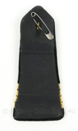 Enkele epaulet Commandant Franse Gendarmerie Mobile - 14 x 6 cm - origineel