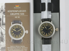 Atlas Pilot Watch Collection Model Kustenfliegergruppe 506 HE 59 - NIEUW - replica